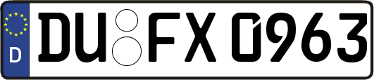 DU-FX0963