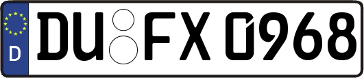 DU-FX0968