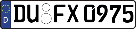 DU-FX0975