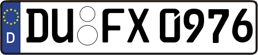 DU-FX0976