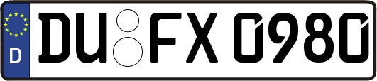DU-FX0980