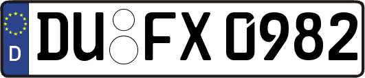 DU-FX0982