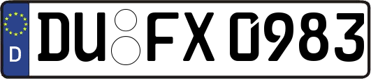 DU-FX0983