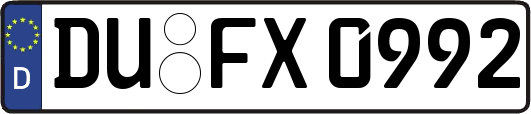 DU-FX0992