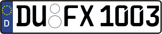 DU-FX1003