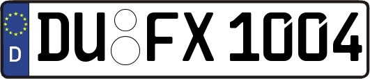 DU-FX1004