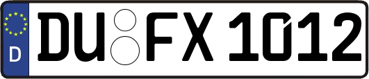 DU-FX1012