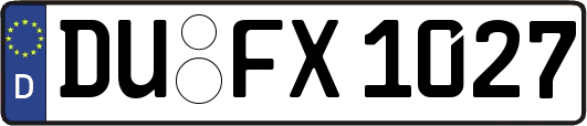 DU-FX1027