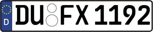 DU-FX1192