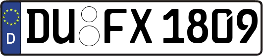 DU-FX1809