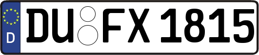 DU-FX1815