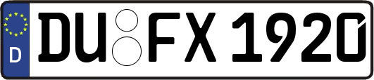 DU-FX1920