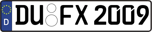 DU-FX2009
