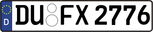 DU-FX2776