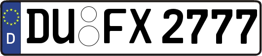 DU-FX2777