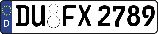 DU-FX2789
