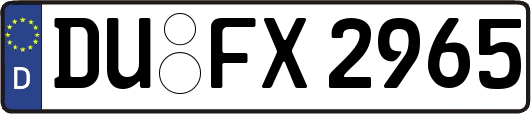 DU-FX2965