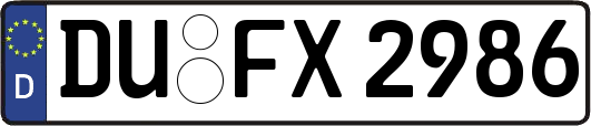 DU-FX2986