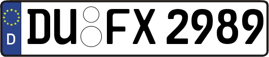 DU-FX2989