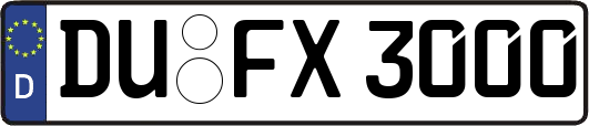 DU-FX3000