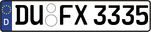 DU-FX3335