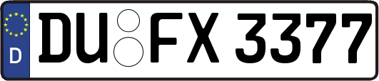 DU-FX3377