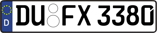 DU-FX3380