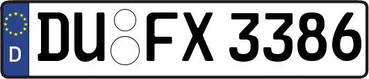 DU-FX3386