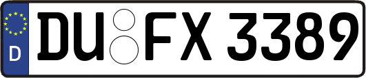 DU-FX3389