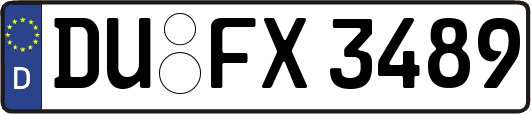 DU-FX3489