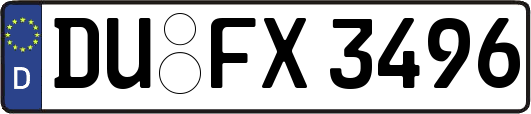 DU-FX3496
