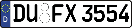 DU-FX3554