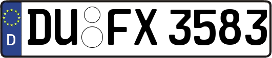 DU-FX3583