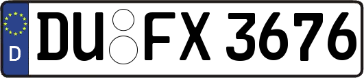 DU-FX3676