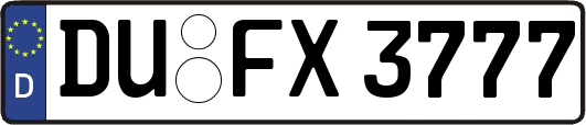 DU-FX3777