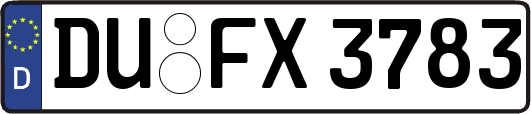 DU-FX3783
