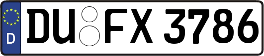 DU-FX3786