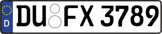 DU-FX3789
