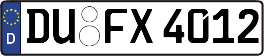 DU-FX4012