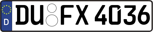 DU-FX4036