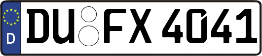 DU-FX4041