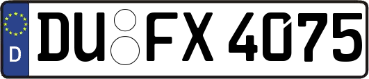DU-FX4075