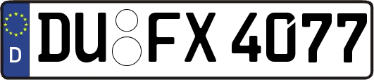 DU-FX4077