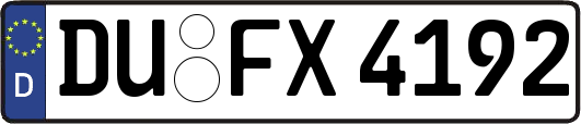 DU-FX4192