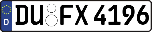 DU-FX4196