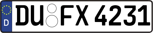 DU-FX4231
