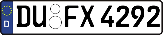 DU-FX4292