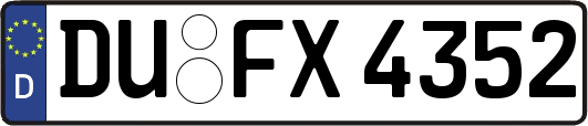 DU-FX4352