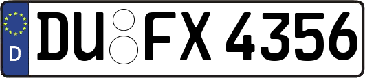 DU-FX4356