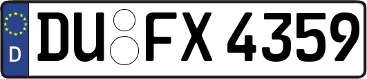 DU-FX4359